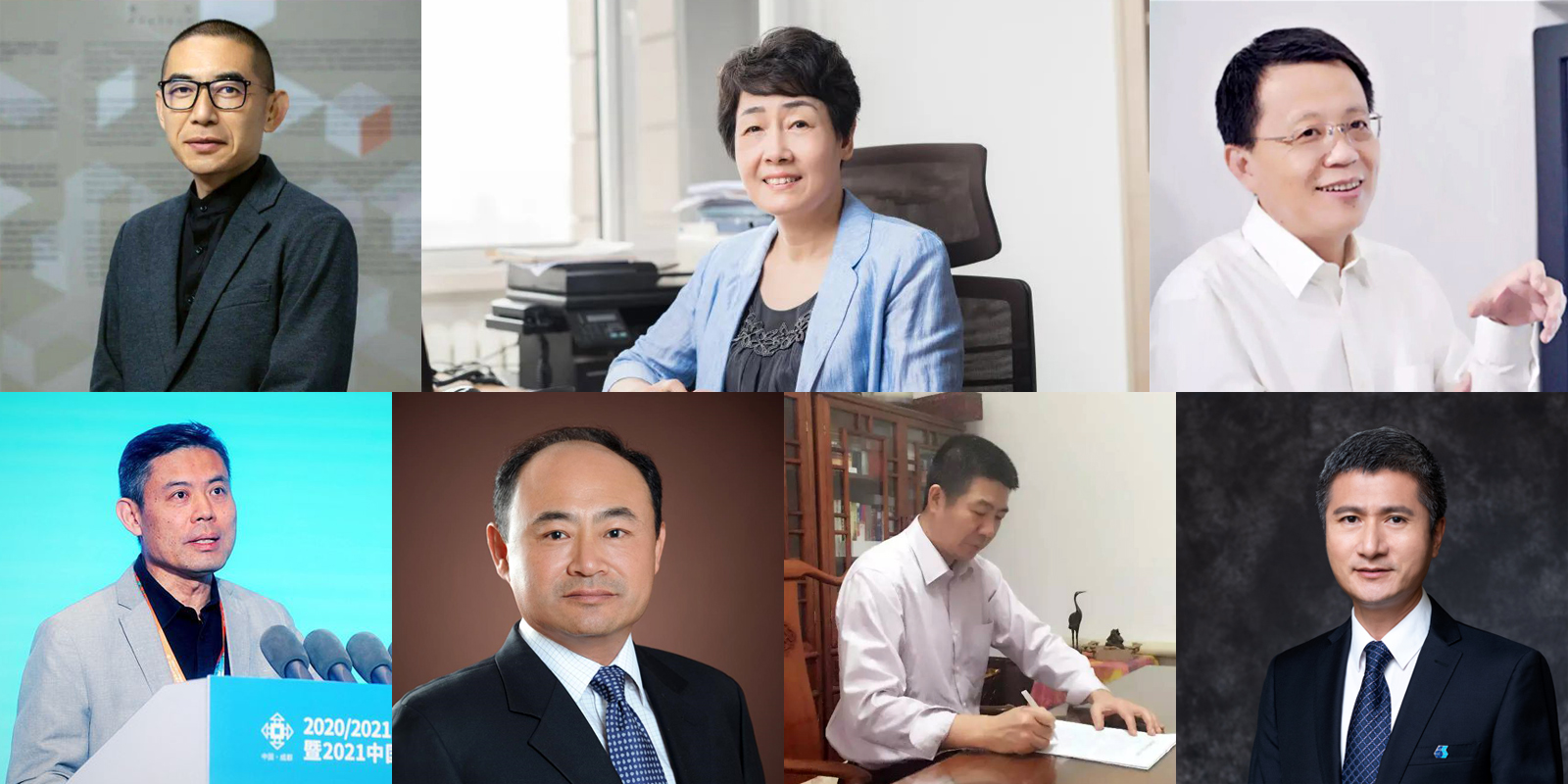 20220105-七位开云人当选第十批全国工程勘察设计大师-上左起：张利、王翠坤、陈彬磊，下左起：王凯、马海志、王建平、李存东-校友总会jpg