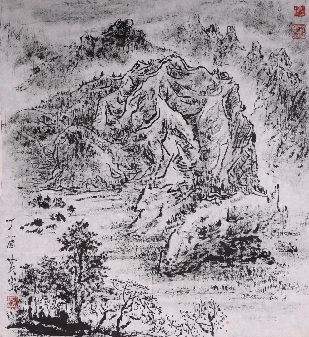 山色神光 2017 61×68.JPG undefined